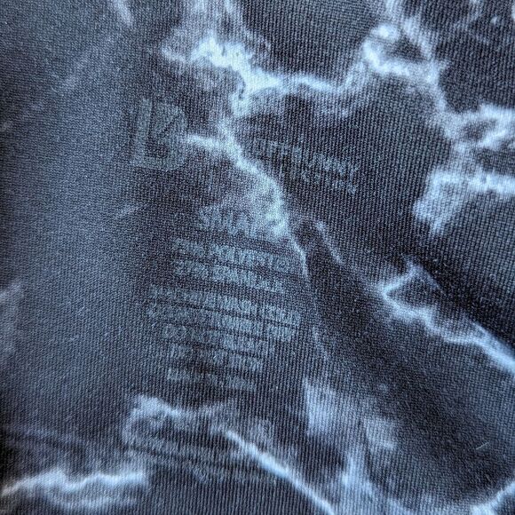 BuffBunny Marble Limitless Leggings‎ Super High Waist Black  Side Pockets Sz S - Picture 12 of 16